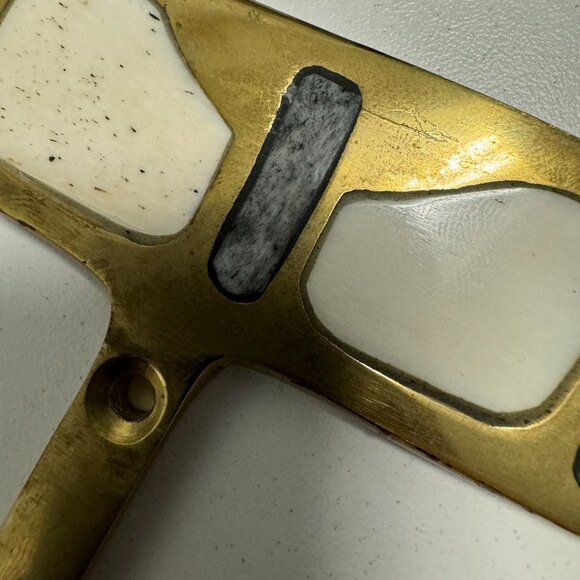 Anthropologie Art Deco Modern Mosaic Hooks - Set of 2 - Picture 4 of 7